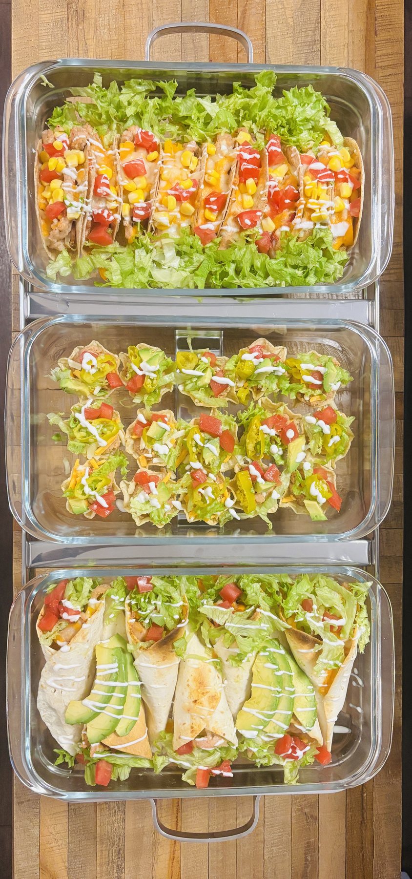 Real Mexican Food catering selection